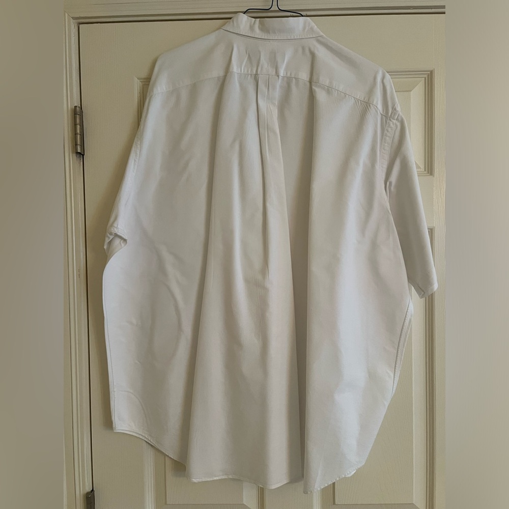 Ralph Lauren Men’s White Short Sleeve Button Down Shirt 3XB - Picture 5 of 7